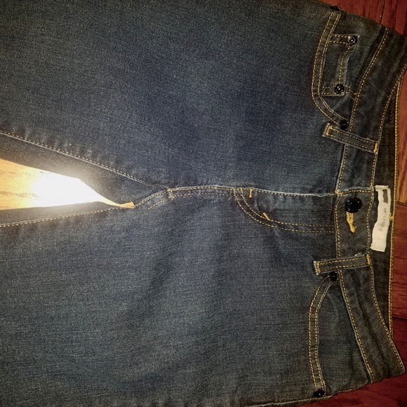 Ladies Levi's 535 Legging Denim Jeans  Dark finish Sz 7M - Picture 6 of 6